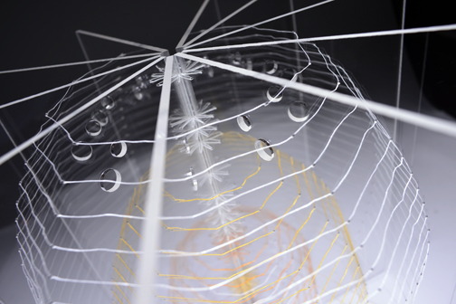 When the Hush Fell Upside Down - detail