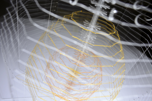 When the Hush Fell Upside Down - detail